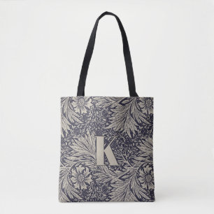 Vintage-William-Morris-Tagetes-Muster-Monogramm