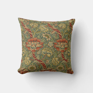 Vintage William Morris umkehrbare Quadrate Kissen