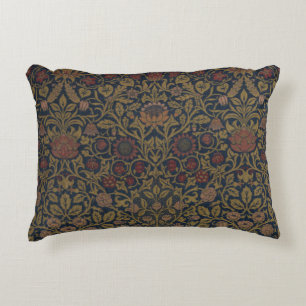 Vintage William Morris Veilchen und Akelei Dekokissen