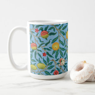 Vintage-William-Morris-'Vier-Früchte'-Muster  Kaffeetasse