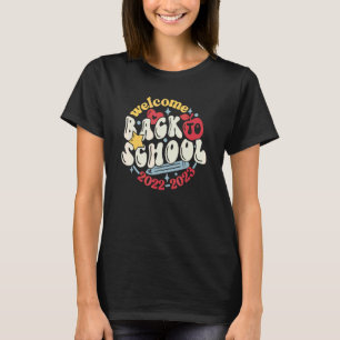 Vintage Willkommen zurück zur Schule Erster Schult T-Shirt
