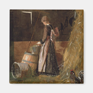 Vintage Winslow Homer Frische Eier Magnet