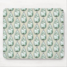 Vintage Winterdiamanten aquamarine Nashörner vikto