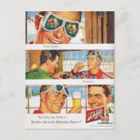 Vintage Wintersport, Bierwerbung