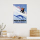Vintage Wintersportarten Italienische Alpen Poster (Kitchen)