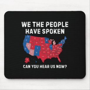 Vintage Wir das Volk haben gesprochen Könnt ihr un Mousepad