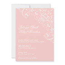 Vintage Wirbel, die einladen