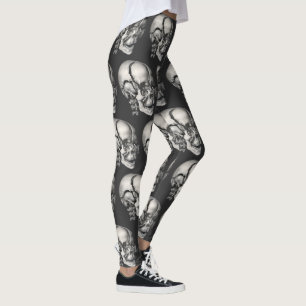Vintage-Wissenschaft Menschliche Anatomie, Antiker Leggings