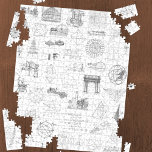 Vintage wissenschaftliche Illustrationen Schwarz-w Puzzle<br><div class="desc">Vintages Schwarz-Weiß-Diagramm und Blueprint-Muster. Zu den Bildthemen zählen Naturwissenschaften,  Mathematik,  Gebäude und Denkmäler,  Astronomie und Fertigung. Es gibt ein antikes Autokonzept,  ein altes Lippendiagramm und vieles mehr. Ein tolles Geburtstag,  Weihnachten oder ein anderes Urlaubsgeschenk,  besonders für diejenigen,  die die Natur- und Ingenieurgeschichte Liebe haben!</div>