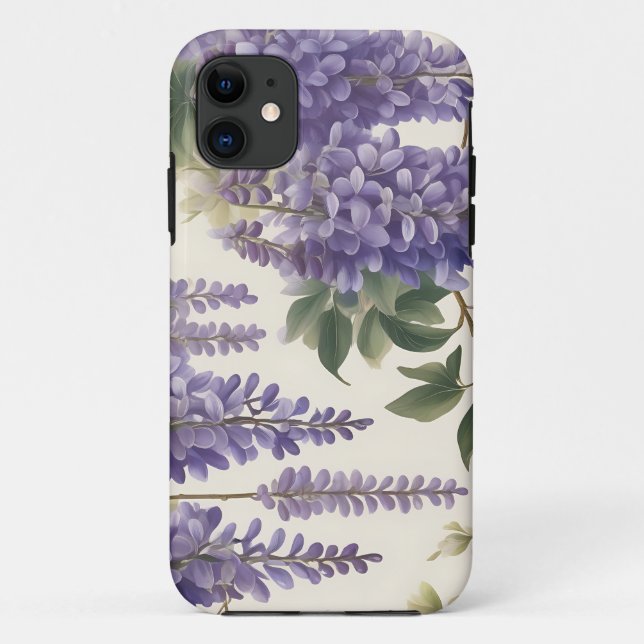 Vintage Wisteria Case-Mate iPhone Hülle (Rückseite)