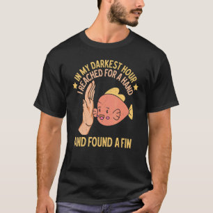 Vintage witziger Spruch Lebensstil fand einen Flos T-Shirt