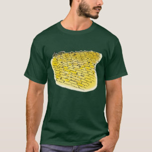 Vintage Wizard of Oz Gelbe Backsteinstraße von Den T-Shirt