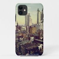 Vintage Wolkenkratzer aus New York City