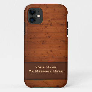 Vintage Wood Apple iPhone 5 Hülle