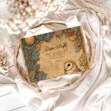 Vintage Woodland Owl Diapper Raffle 