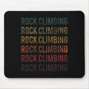 Vintage-Wort Retro-Distressed Rockkletter-Cute G Mousepad