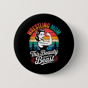 Vintage-Wrestling-Mama, diese Schönheit zog einen Button