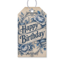 Vintage-Wünsche Alles Gute zum Geburtstag-Geschenk