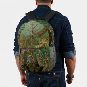 Vintage-Würmer Anneliden Chaetopoda von Ernst Haec Bedruckter Rucksack