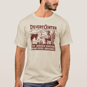 Vintage Wüsten-alter Mittelwesten des Weg-66 T-Shirt