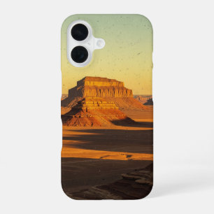 Vintage-Wüstenplateau iPhone 16 Hülle