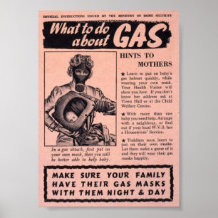 Vintage WW2-Propaganda Poster