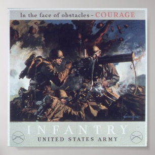 Vintage WW2-Propaganda Poster