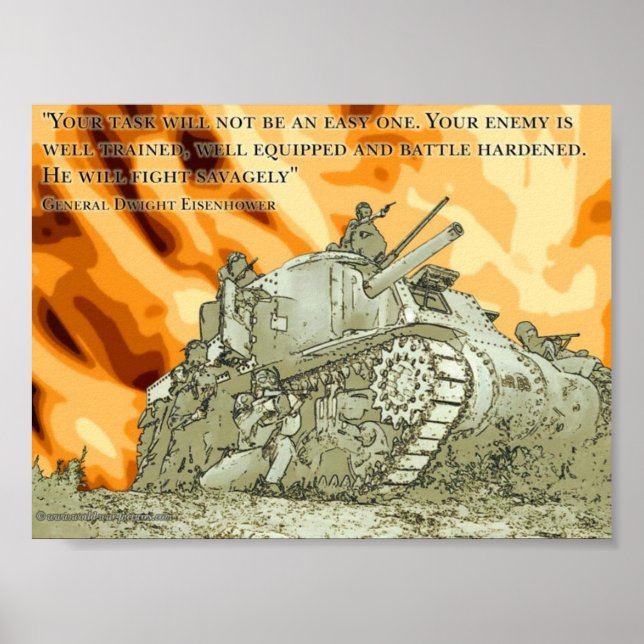 Vintage WW2-Propaganda Poster (Vorne)