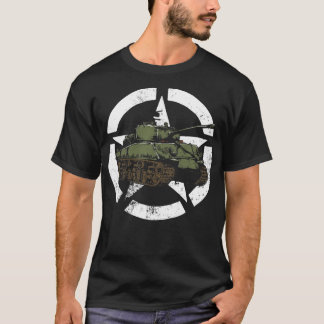 Vintage WW2 Sherman Panzer T-Shirt