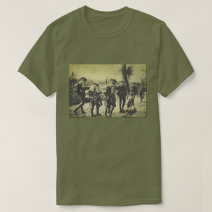 Vintage-WWI-Foto Herren T-Shirt