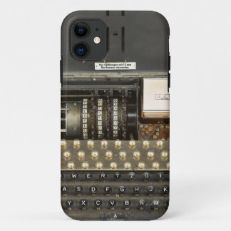 Vintage_WWII_Enigma iPhone 11 Hülle