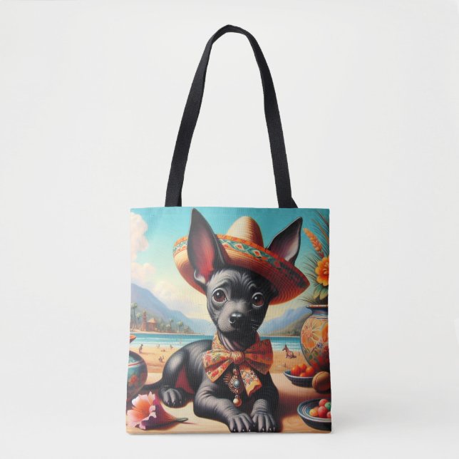 Vintage Xoloitzcuintle (Vorderseite)