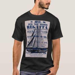 Vintage Yacht Regatta-Werbung T-Shirt