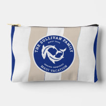 Vintage-Yachtclub-Hai-Familien-Strandabzeichen