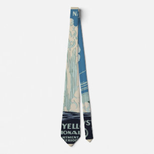 Vintage Yellowstone Nationalpark Old Faithful Krawatte