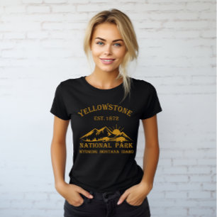 Vintage Yellowstone Nationalpark T-Shirt