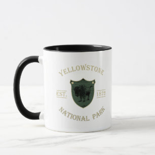 Vintage Yellowstone Nationalpark Tasse