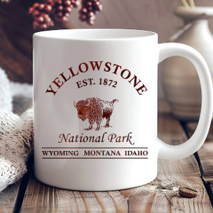 Vintage Yellowstone-Nationalpark Tasse