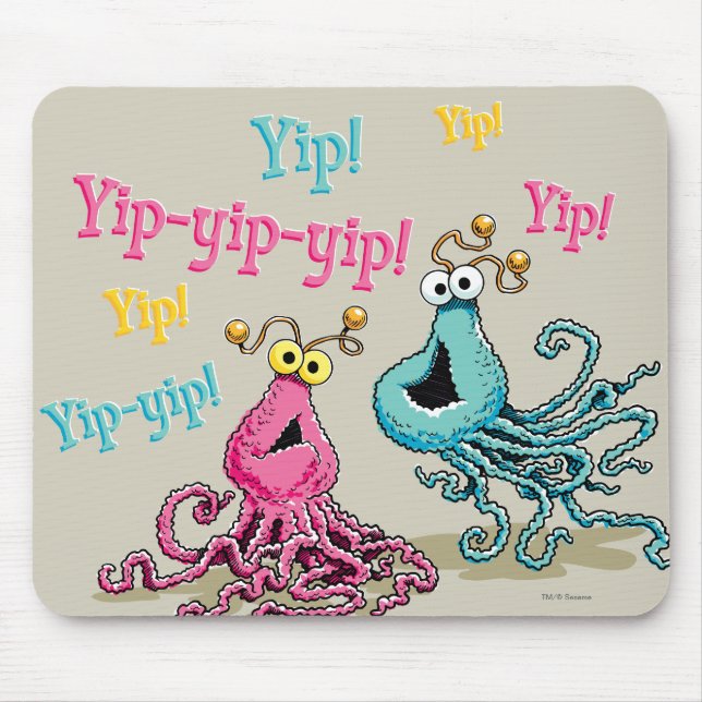 Vintage Yip-Yips Mousepad (Vorne)