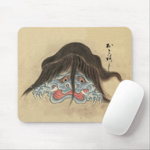 Vintage Yokai Otoroshi - Japanischer Monster Mousepad