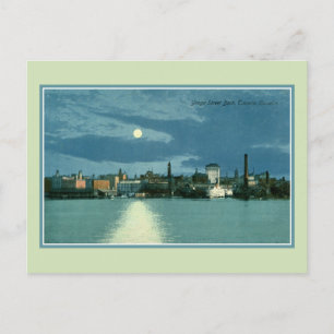 Vintage Yonge Street Dock Toronto Kanada Postkarte