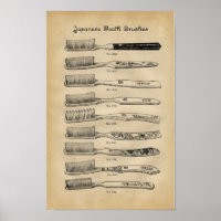 Vintage Zahnbürsten
