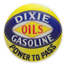 Vintage Zapfsäule Dixie Öle Benzin Hot Rod Ära