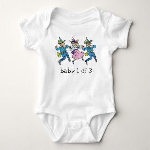 Vintage-Zauberer von Oz, Baby 1 von 3 Drillingen! Strampler