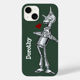 Vintage-Zauberer von Oz, Blechmann glückliches Läc Case-Mate iPhone Hülle