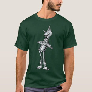 Vintage-Zauberer von Oz, Blechmann Glückliches Läc T-Shirt