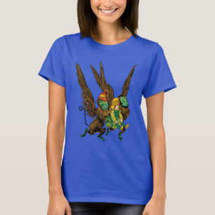 Vintage-Zauberer von Oz, Dorothy, Böse fliegende A T-Shirt