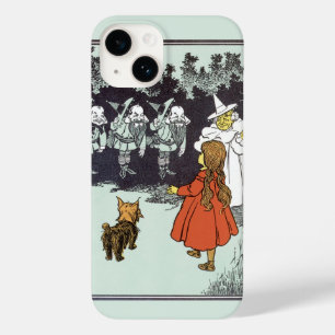Vintage-Zauberer von Oz Dorothy Toto Glinda Munchk Case-Mate iPhone 14 Hülle