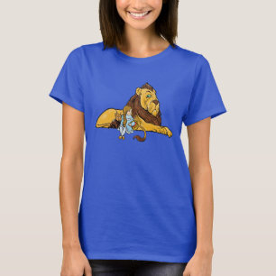 Vintage Zauberer von Oz, Dorothy und Toto mit Löwe T-Shirt