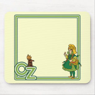 Vintage-Zauberer von Oz; Dorothy und Toto Mousepad